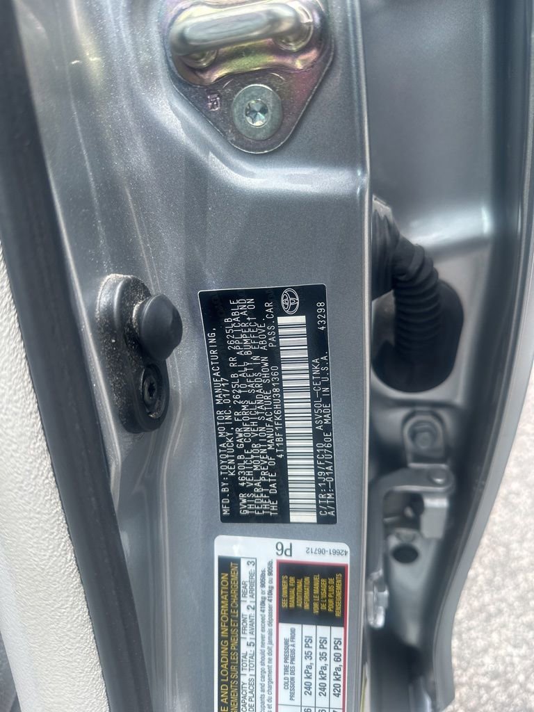 Used 2017 Toyota Camry LE FWD image 12