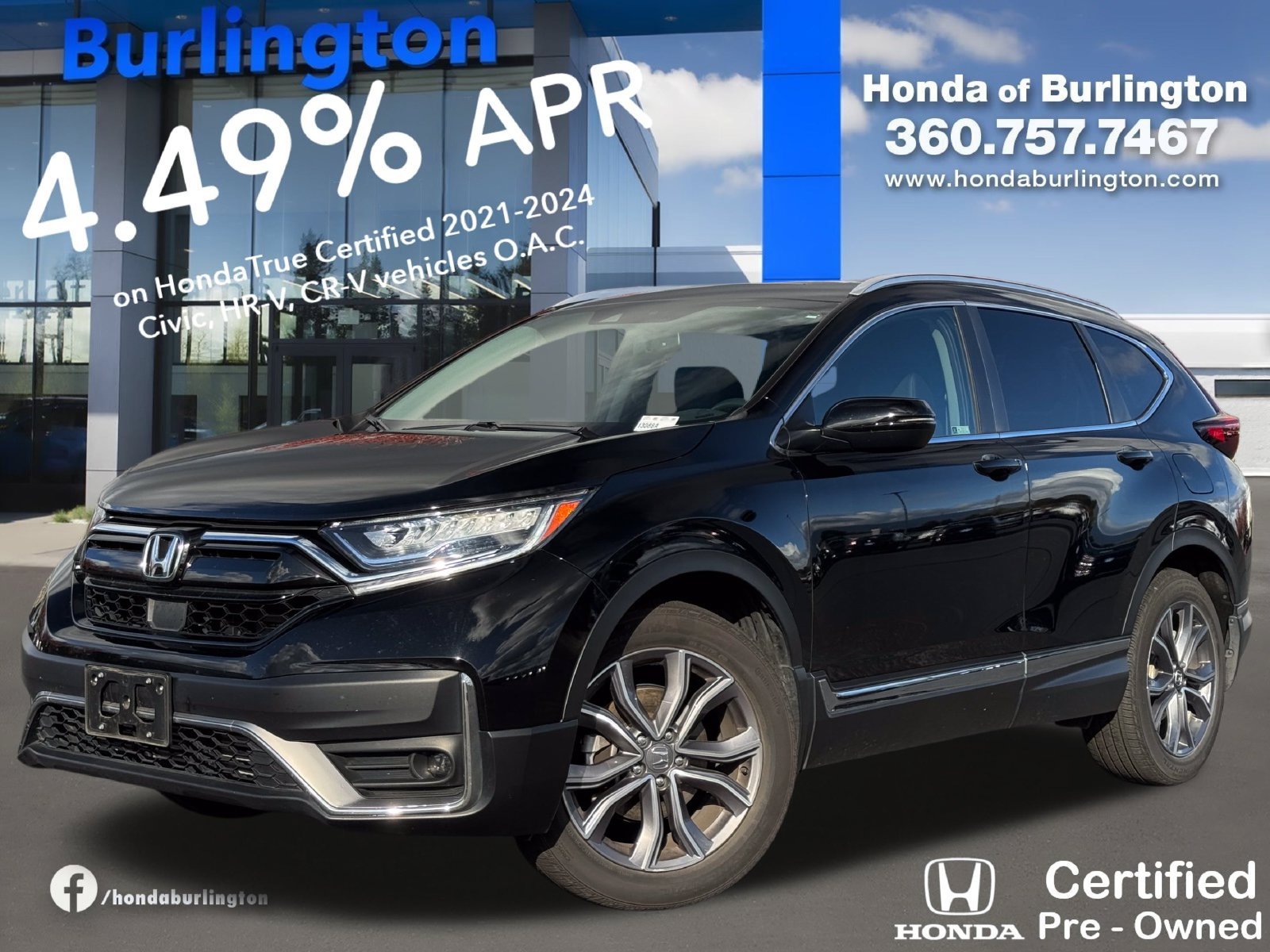 Used 2021 Honda CR-V Touring