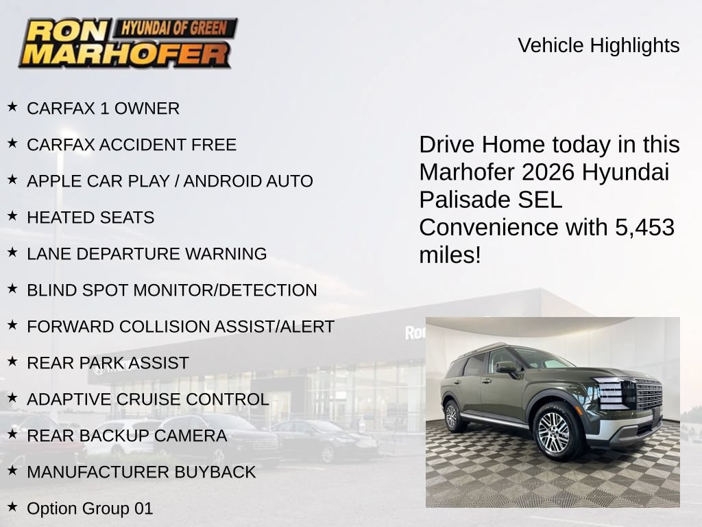 Used 2026 Hyundai Palisade SEL AWD/4WD image 15