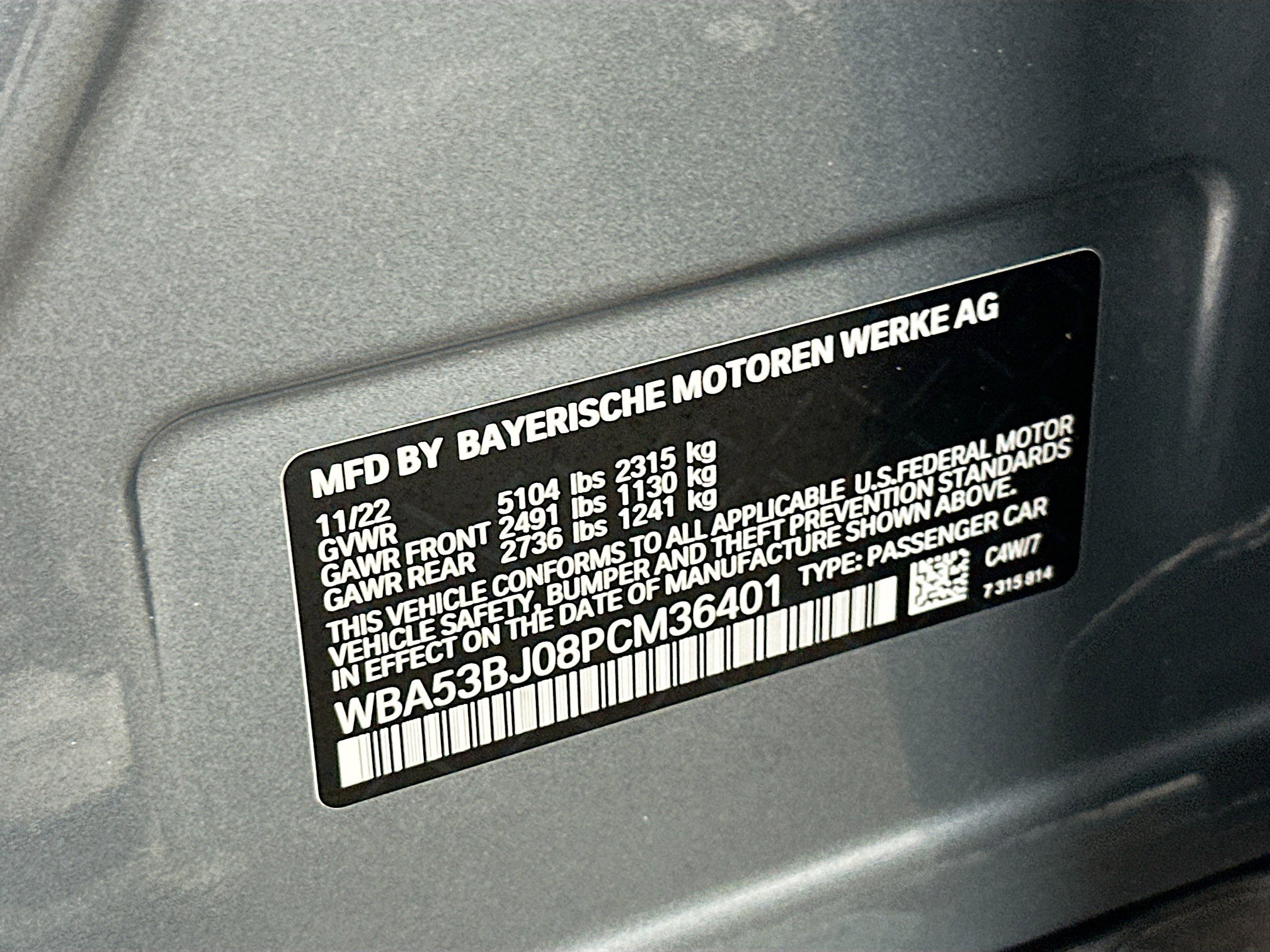 Certified 2023 BMW 540i w/ Convenience Package RWD image 35