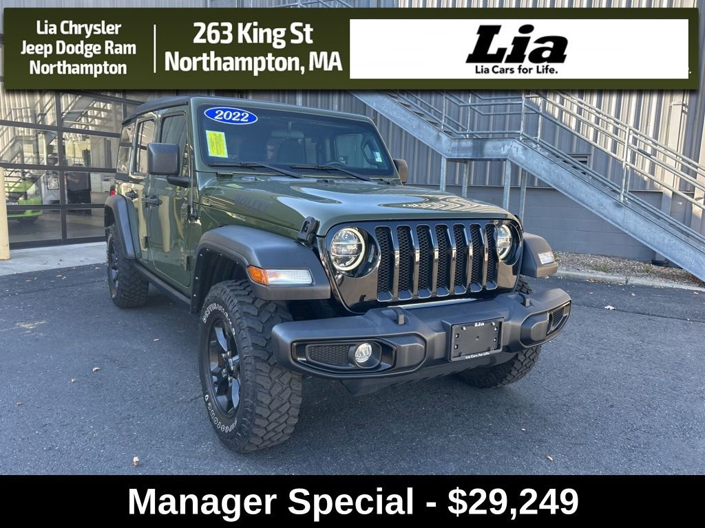 Used 2022 Jeep Wrangler Unlimited Sport