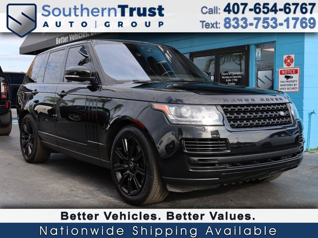 Used 2017 Land Rover Range Rover HSE