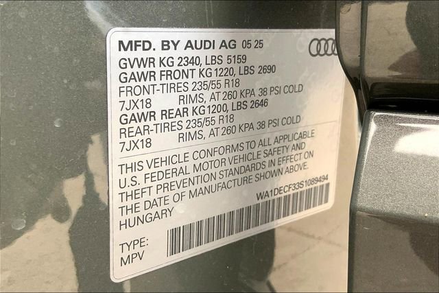 New 2025 Audi Q3 2.0T Premium image 12