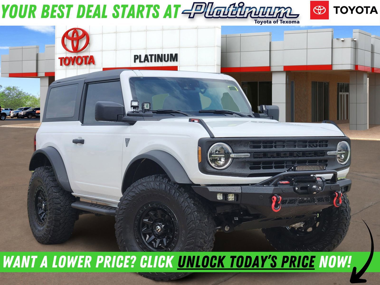 Used 2023 Ford Bronco 2-Door w/ Sasquatch Package AWD/4WD image 1