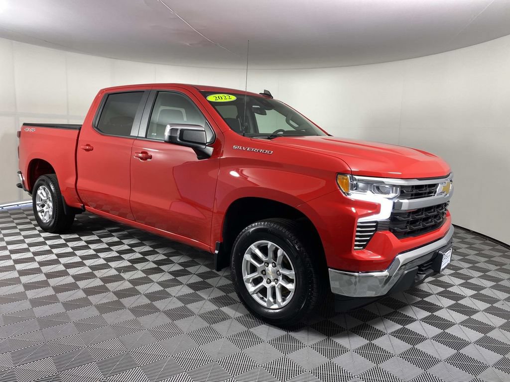 Used 2022 Chevrolet Silverado 1500 LT AWD/4WD image 1