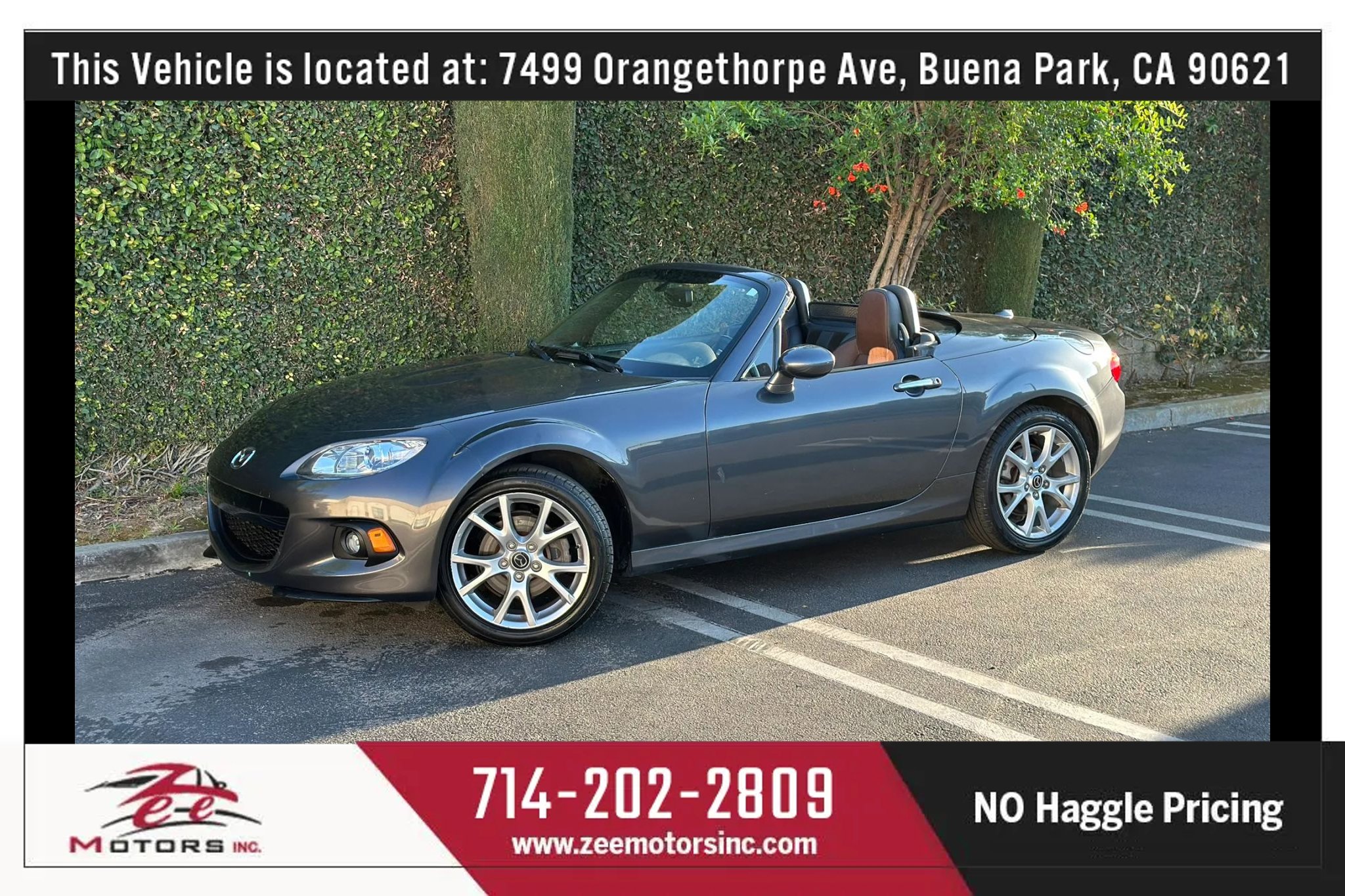 Used 2015 MAZDA MX-5 Miata Grand Touring w/ Premium Package image 12