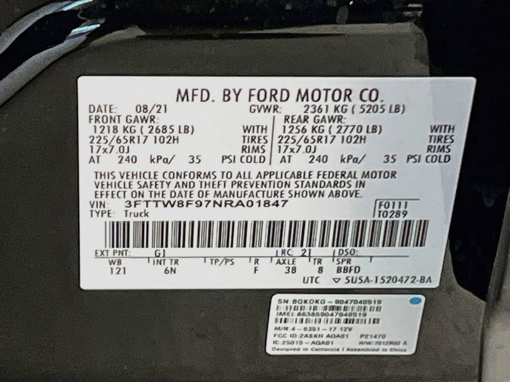 Used 2022 Ford Maverick Lariat w/ Lariat Luxury Package AWD/4WD image 32