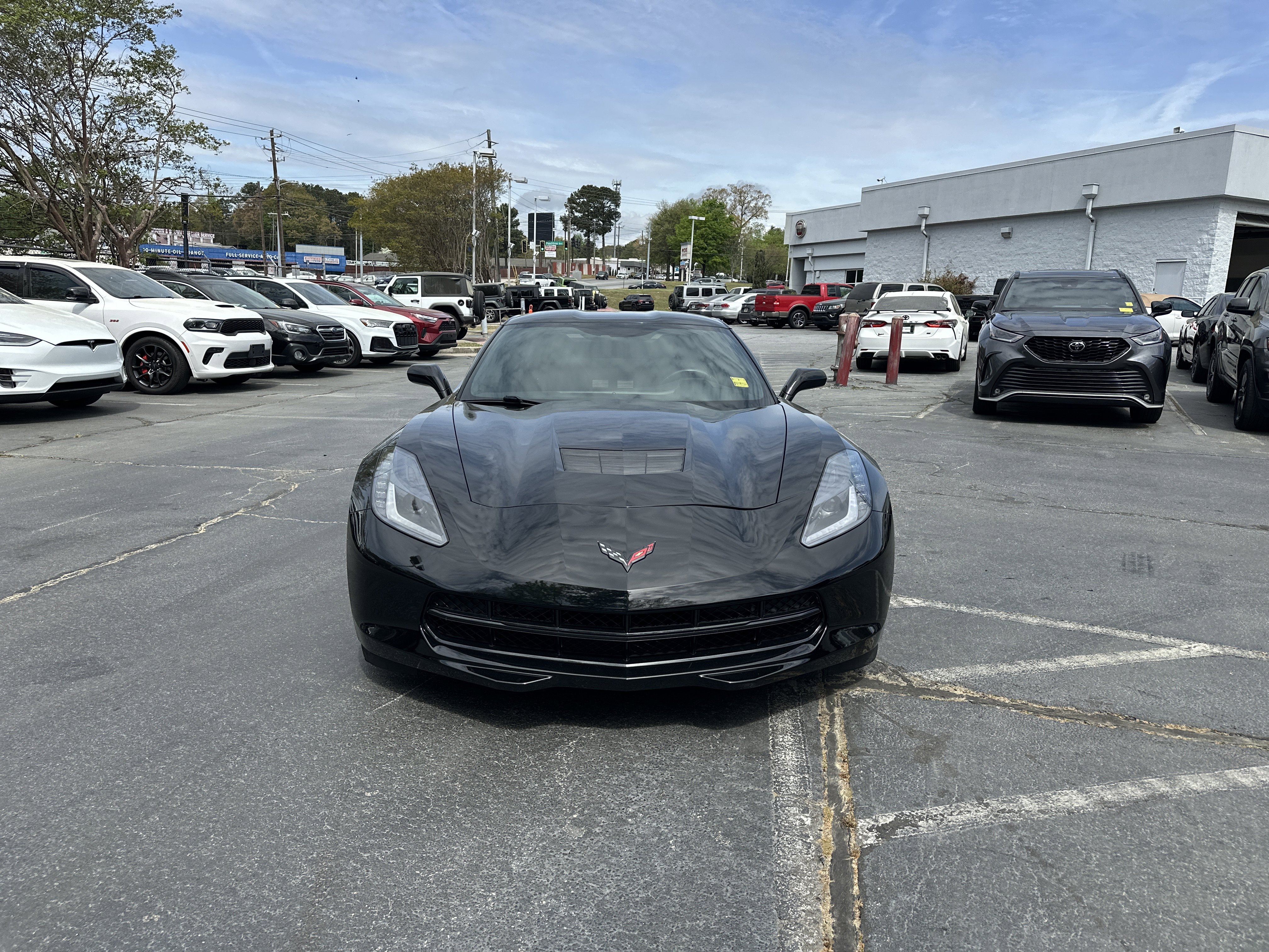Used 2017 Chevrolet Corvette Stingray Coupe w/ Carbon Flash Badge Package RWD image 4