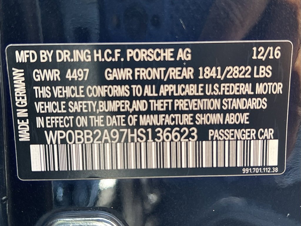 Used 2017 Porsche 911 Targa 4S image 50