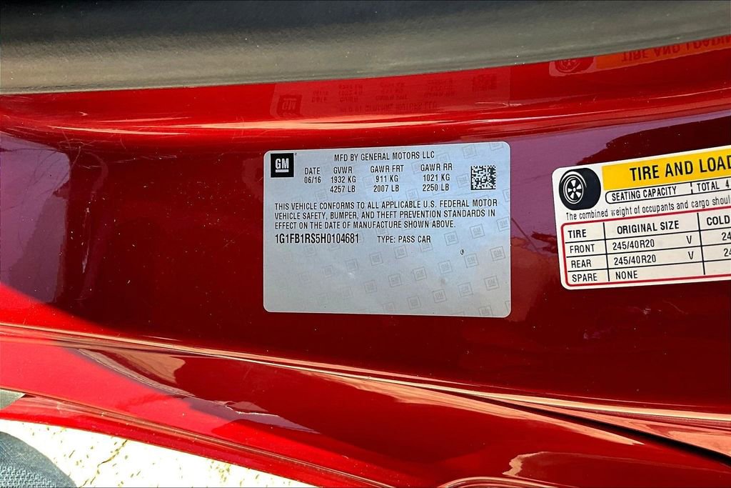 Used 2017 Chevrolet Camaro LT w/ RS Package image 19