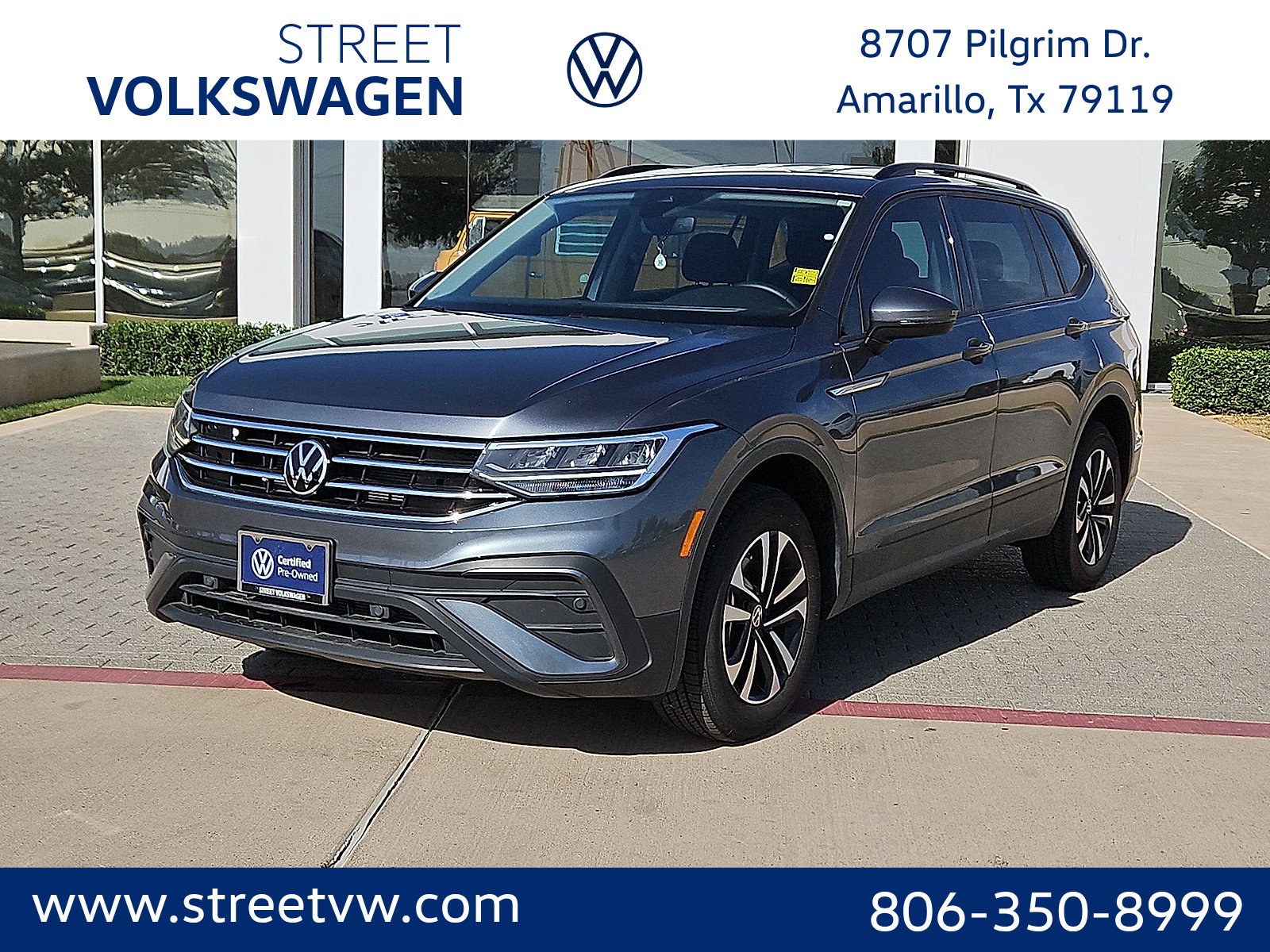 Certified 2023 Volkswagen Tiguan S w/ Driver Assistance Package