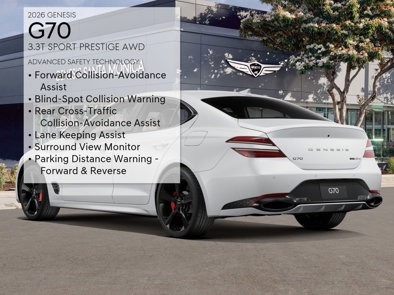 New 2026 Genesis G70 3.3T Sport Prestige image 8