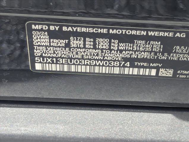 Certified 2024 BMW X5 sDrive40i w/ Parking Assistance Package RWD image 22