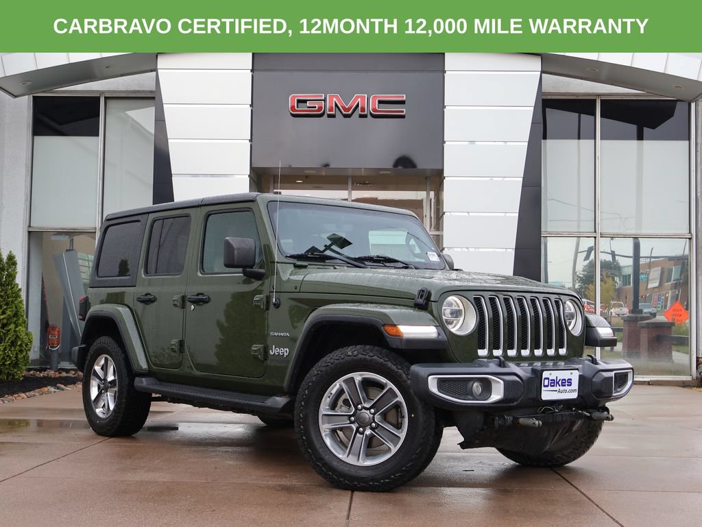 Used 2020 Jeep Wrangler Unlimited Sahara AWD/4WD image 1