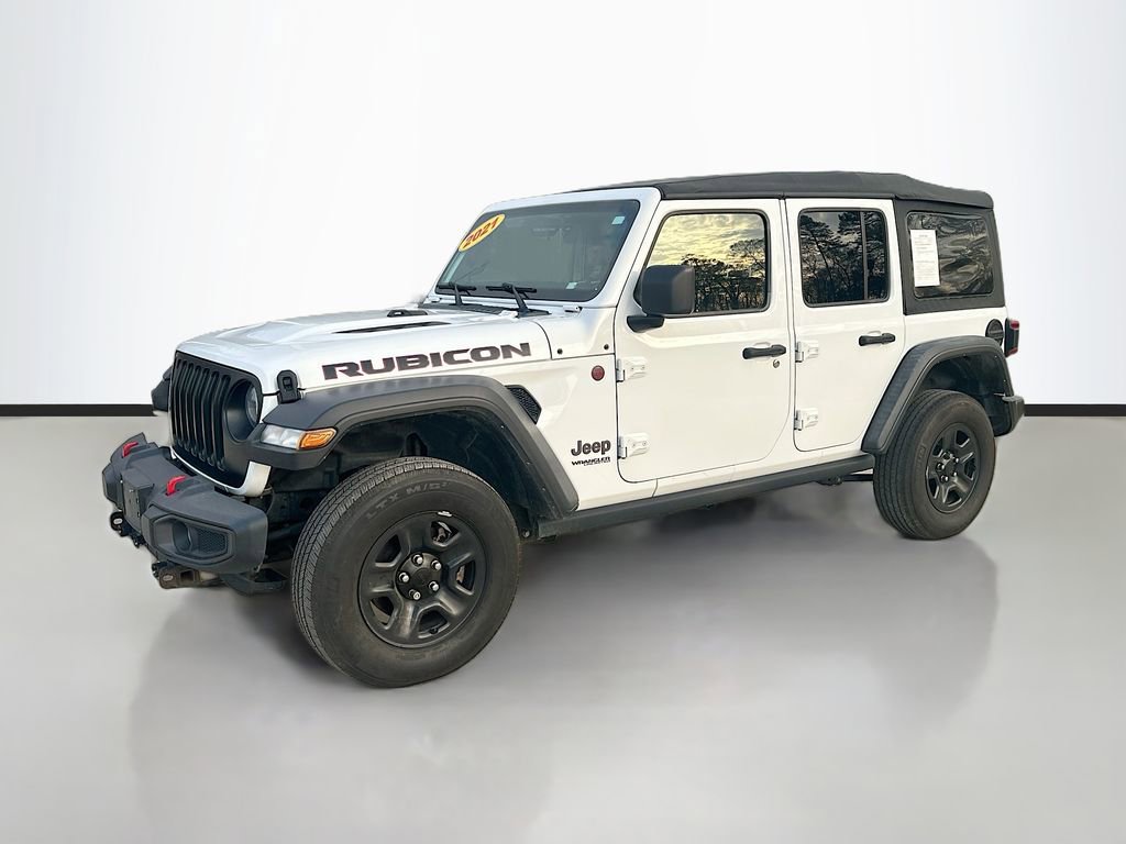 Used 2021 Jeep Wrangler Unlimited Rubicon w/ Safety Group AWD/4WD image 3