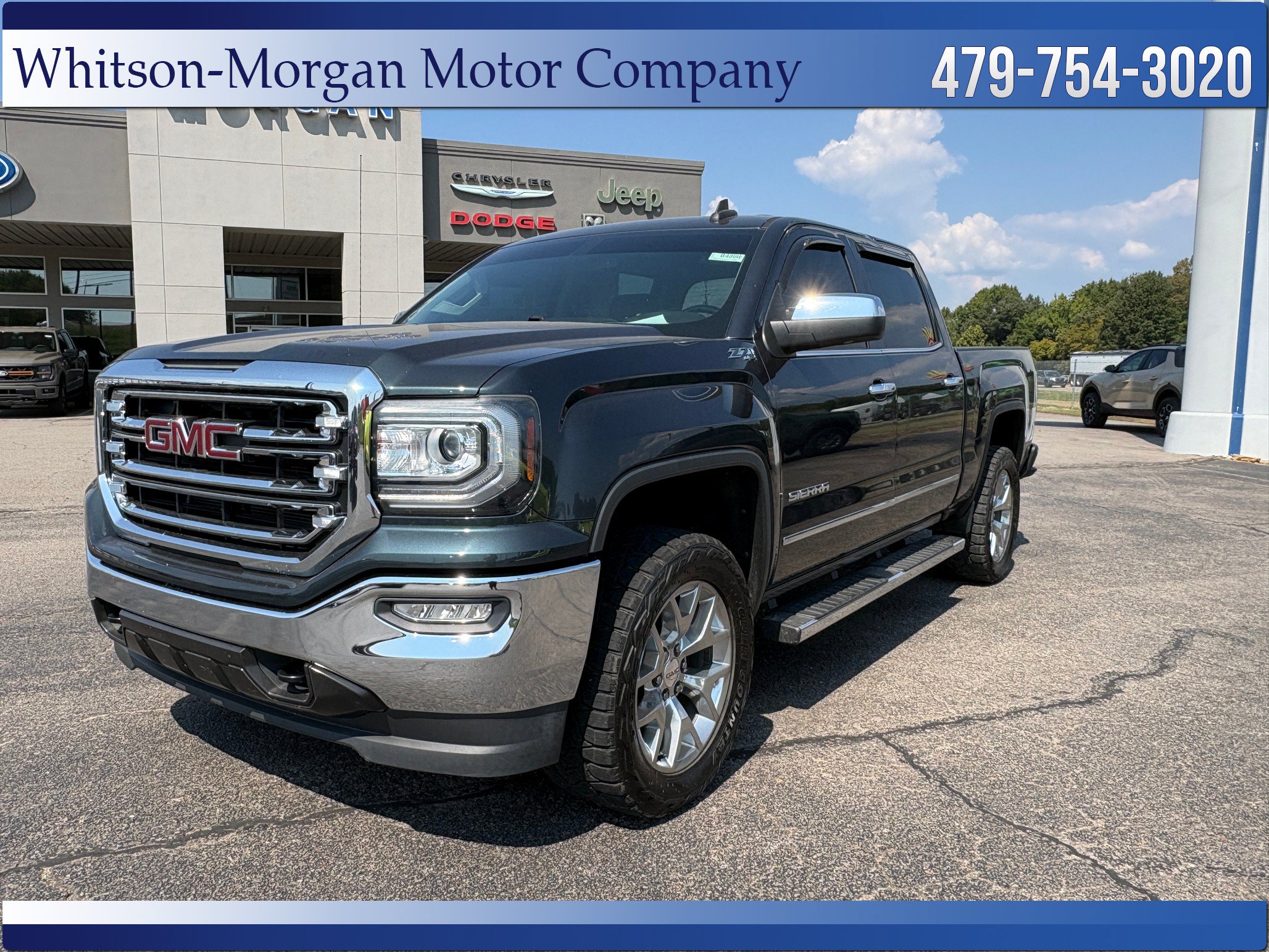 Used 2018 GMC Sierra 1500 SLT w/ SLT Premium Package AWD/4WD image 1