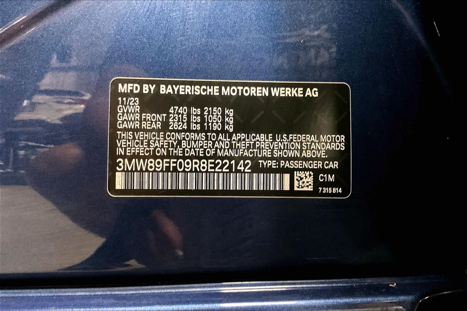 Used 2024 BMW 330i xDrive Sedan w/ Convenience Package AWD/4WD image 36