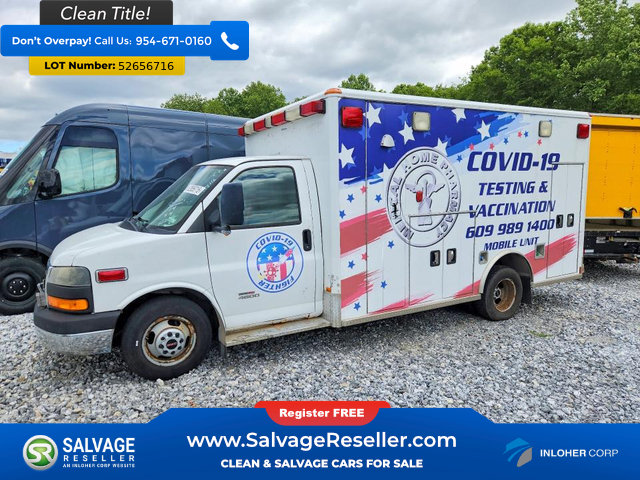 Used 2014 GMC Savana 4500 w/ Ambulance Package