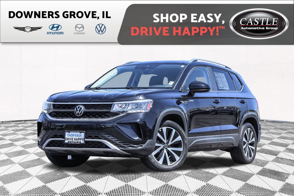 Certified 2023 Volkswagen Taos SE w/ Panoramic Sunroof Package AWD/4WD image 1