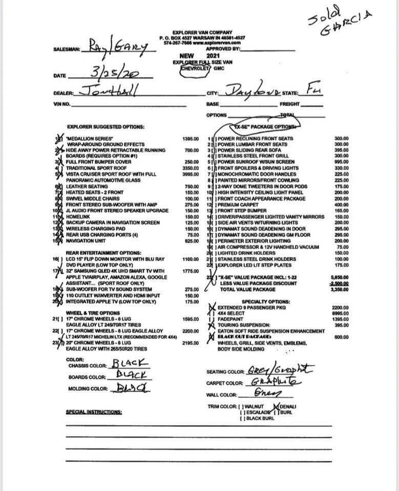 Used 2021 Chevrolet Express 2500 Extended image 9