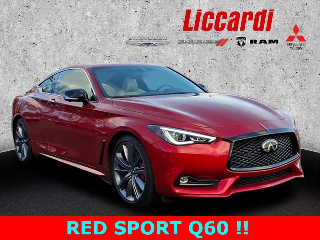 Used 2022 INFINITI Q60 Red Sport 400 w/ Proactive Package image 1