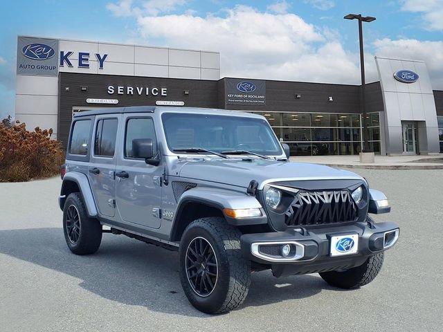 Used 2020 Jeep Wrangler Unlimited Sahara image 3