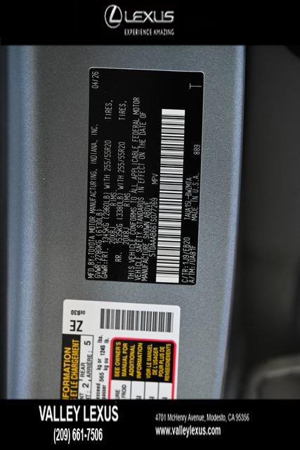 New 2026 Lexus TX 350 AWD image 25