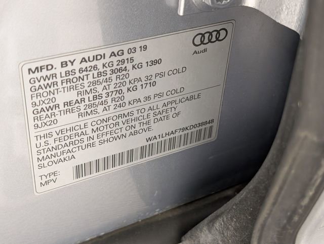 Used 2019 Audi Q7 2.0T Premium Plus w/ Premium Plus Package image 39