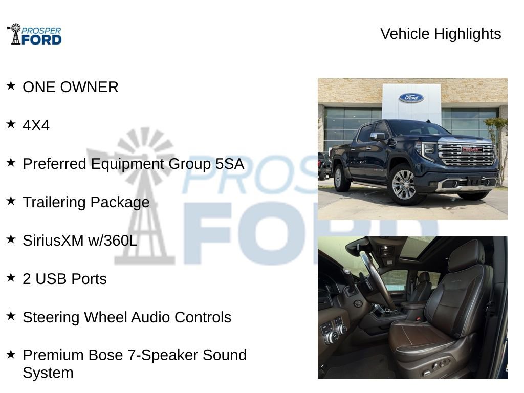 Used 2023 GMC Sierra 1500 Denali AWD/4WD image 5