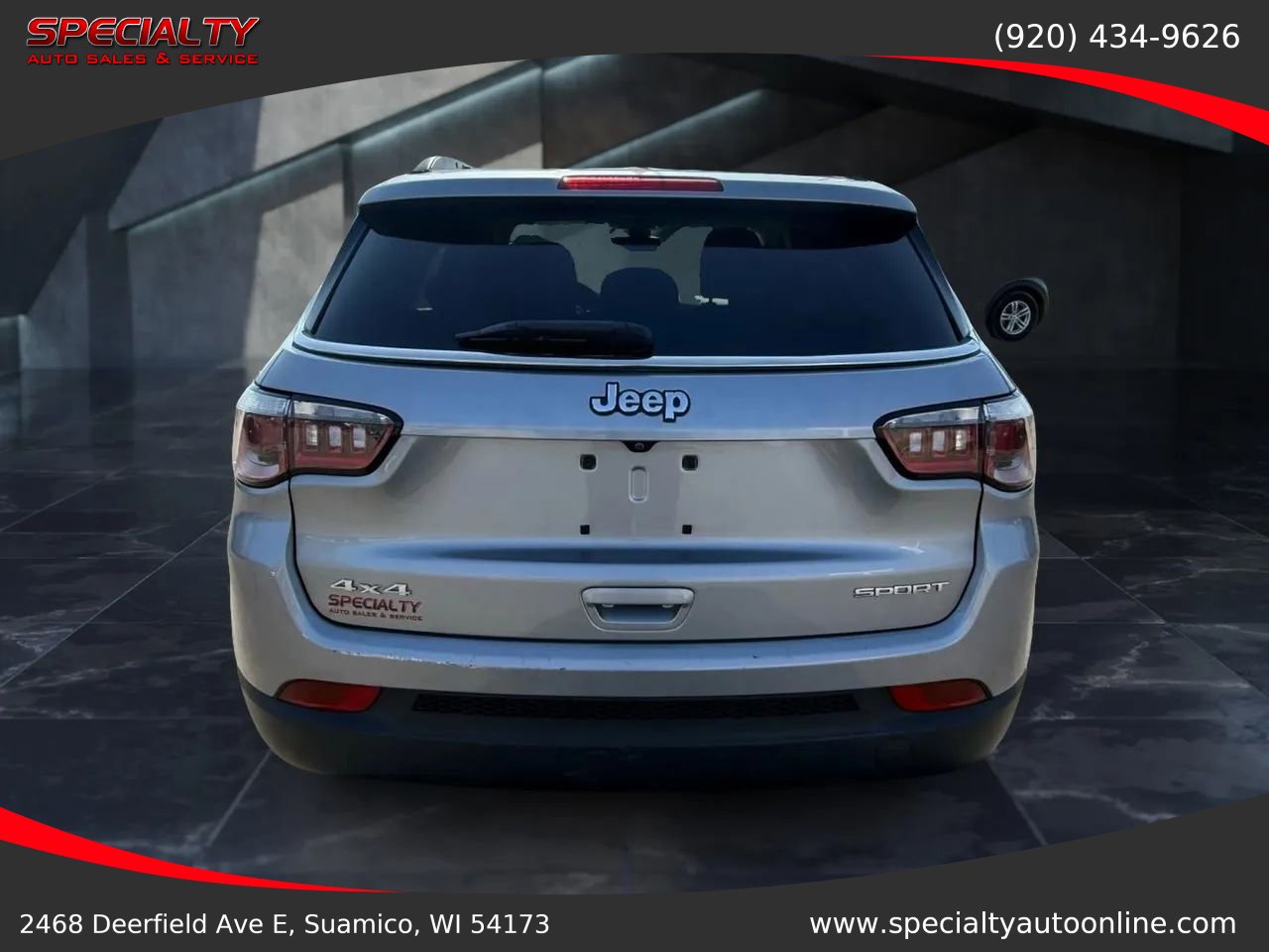 Used 2019 Jeep Compass Sport AWD/4WD image 5