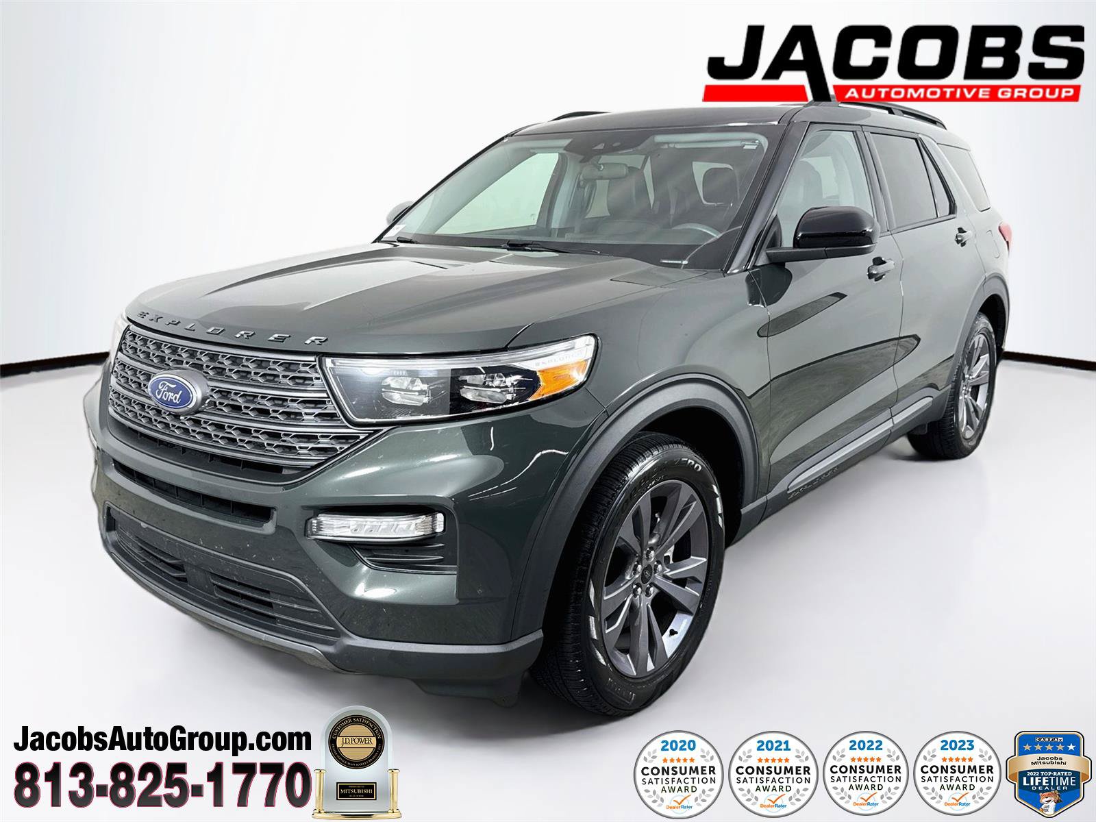 Used 2023 Ford Explorer XLT w/ Equipment Group 202A RWD image 1