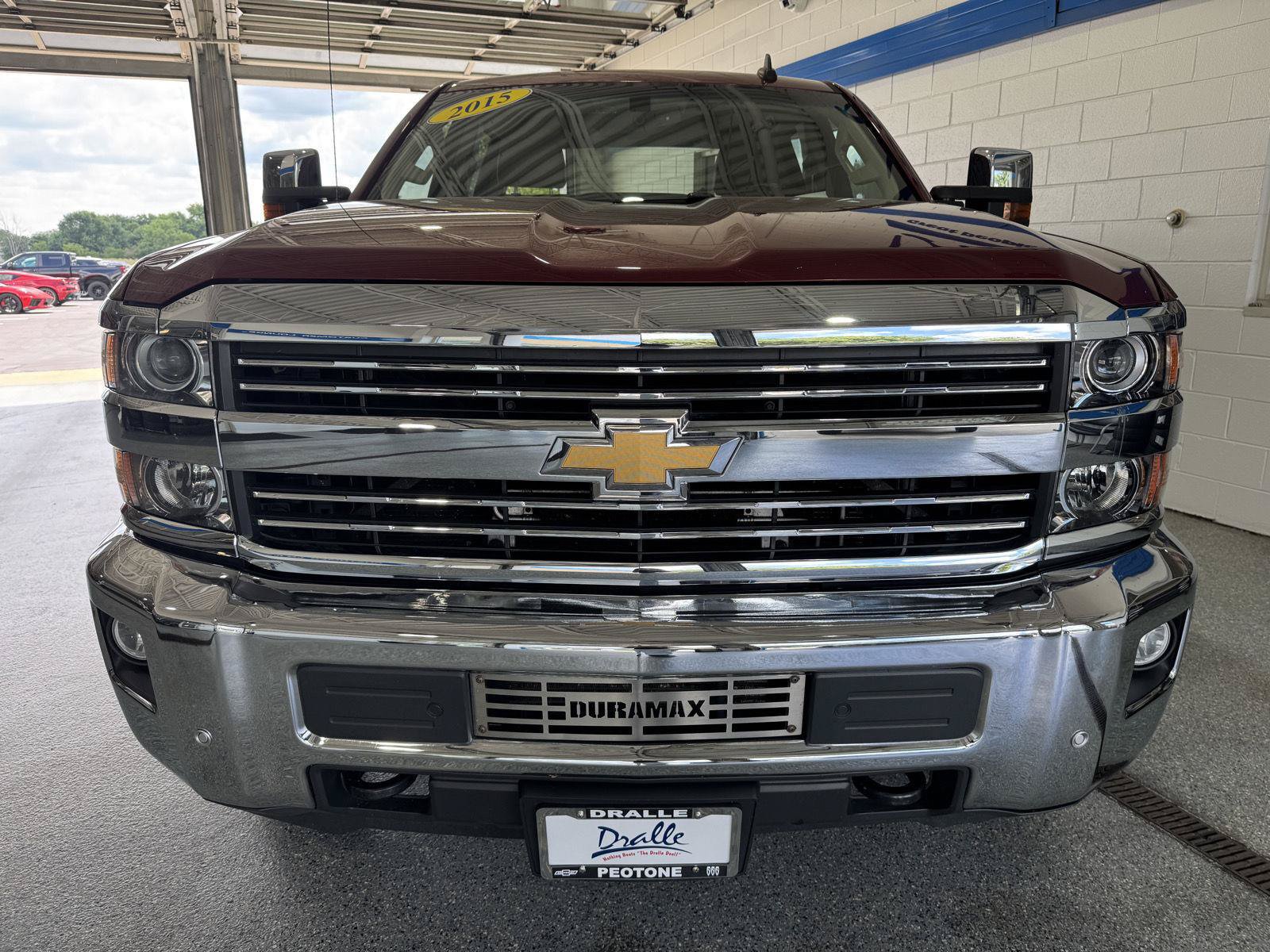 Used 2015 Chevrolet Silverado 2500 LTZ w/ Duramax Plus Package AWD/4WD image 3