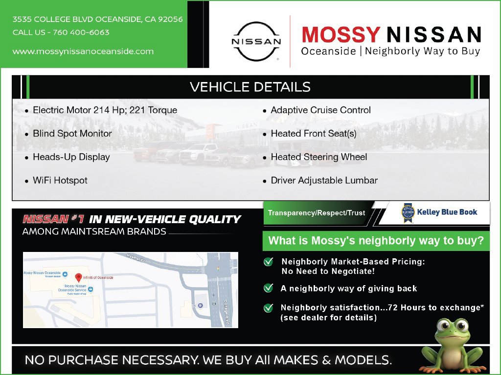 Used 2024 Nissan Ariya FWD image 3