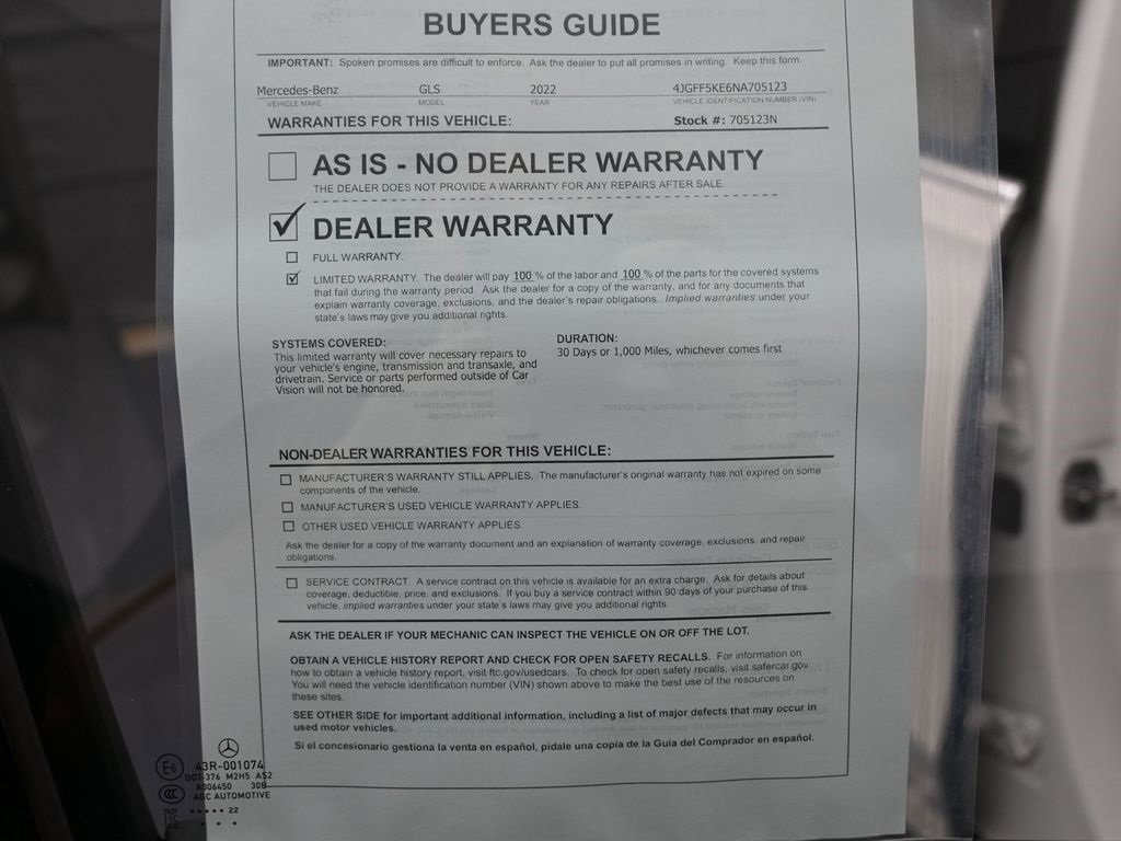 Used 2022 Mercedes-Benz GLS 450 GLS 450 image 45