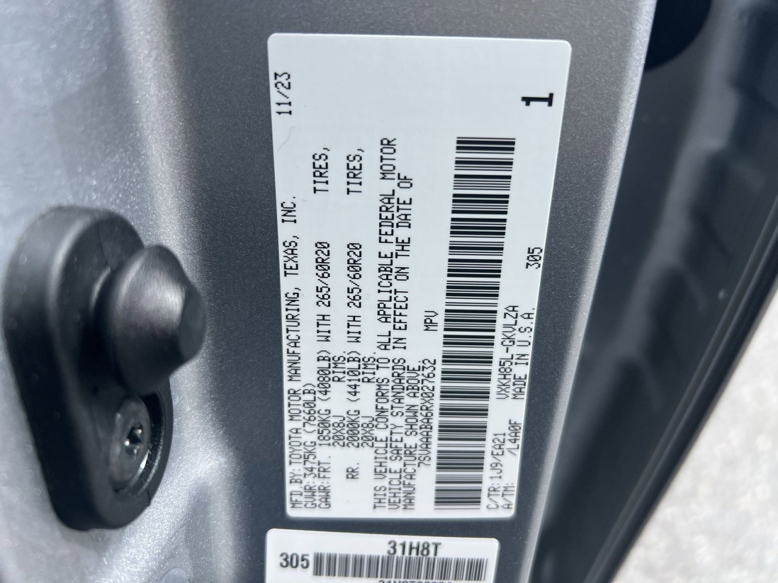 Used 2024 Toyota Sequoia Limited w/ Nightshade Package image 29