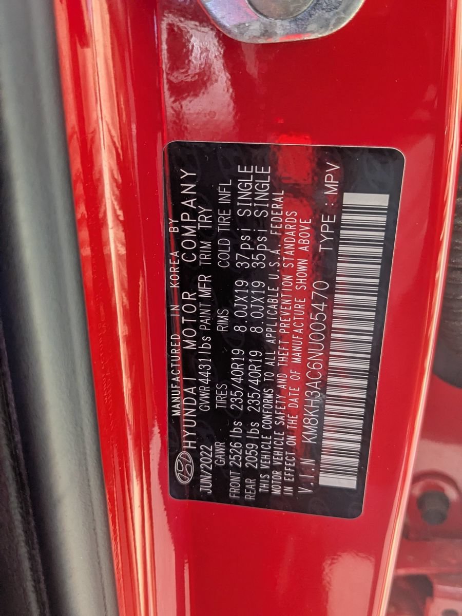 Used 2022 Hyundai Kona N w/ Cargo Package FWD image 39