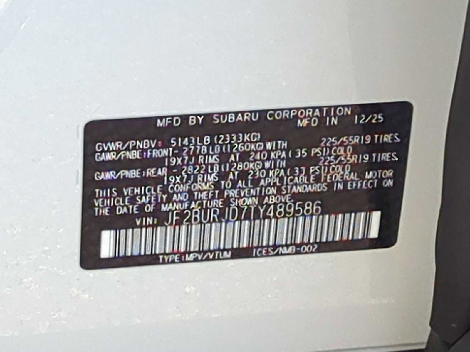 New 2026 Subaru Outback Touring XT AWD/4WD image 38