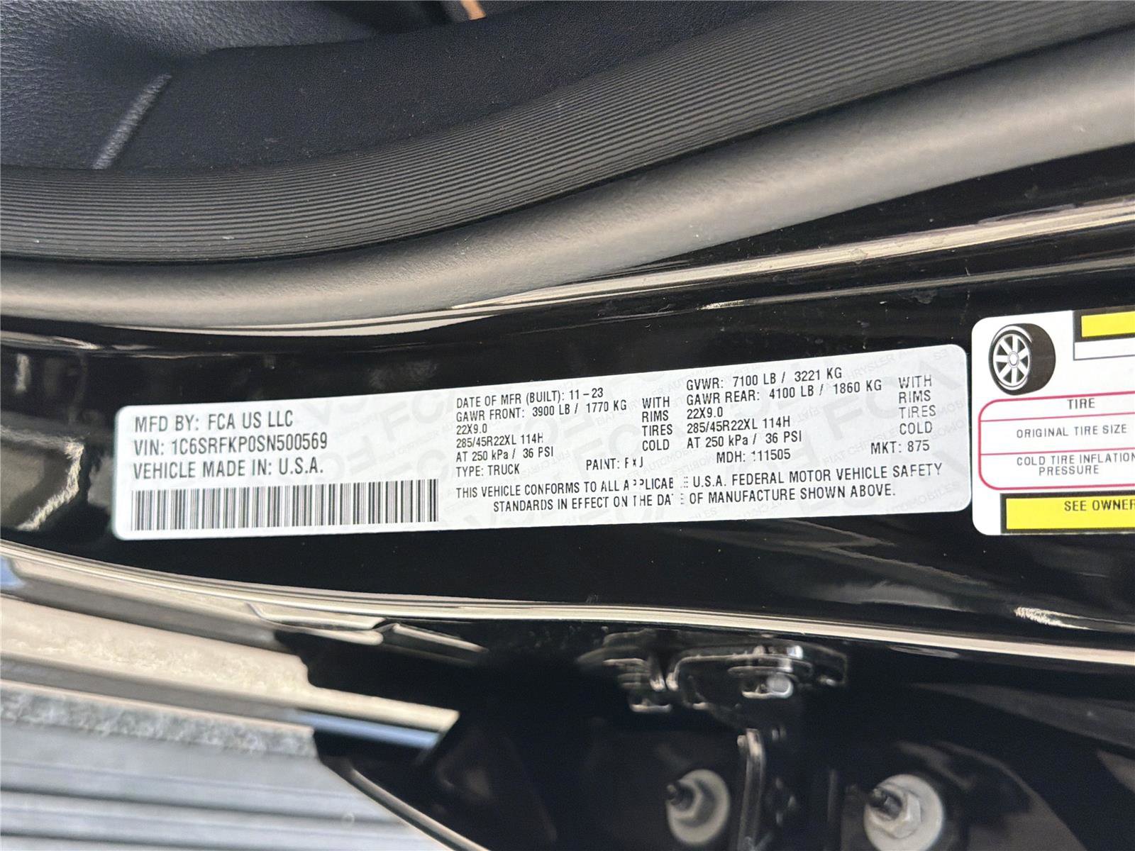 Used 2025 RAM 1500 Tungsten w/ Off Road Group AWD/4WD image 34