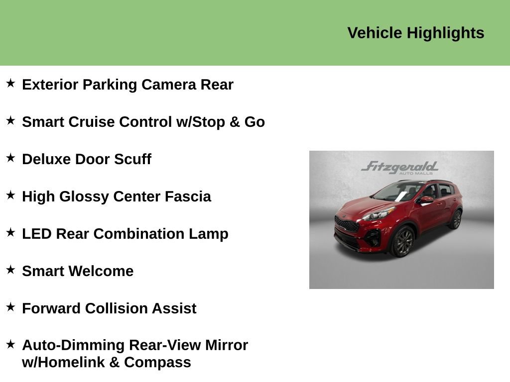Used 2022 Kia Sportage Nightfall Edition w/ Nightfall Fwd Premium Package image 10