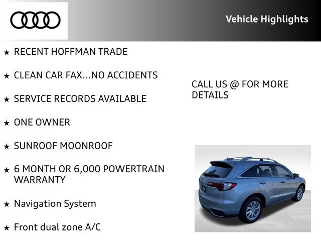 Used 2017 Acura RDX w/ Technology Package image 7