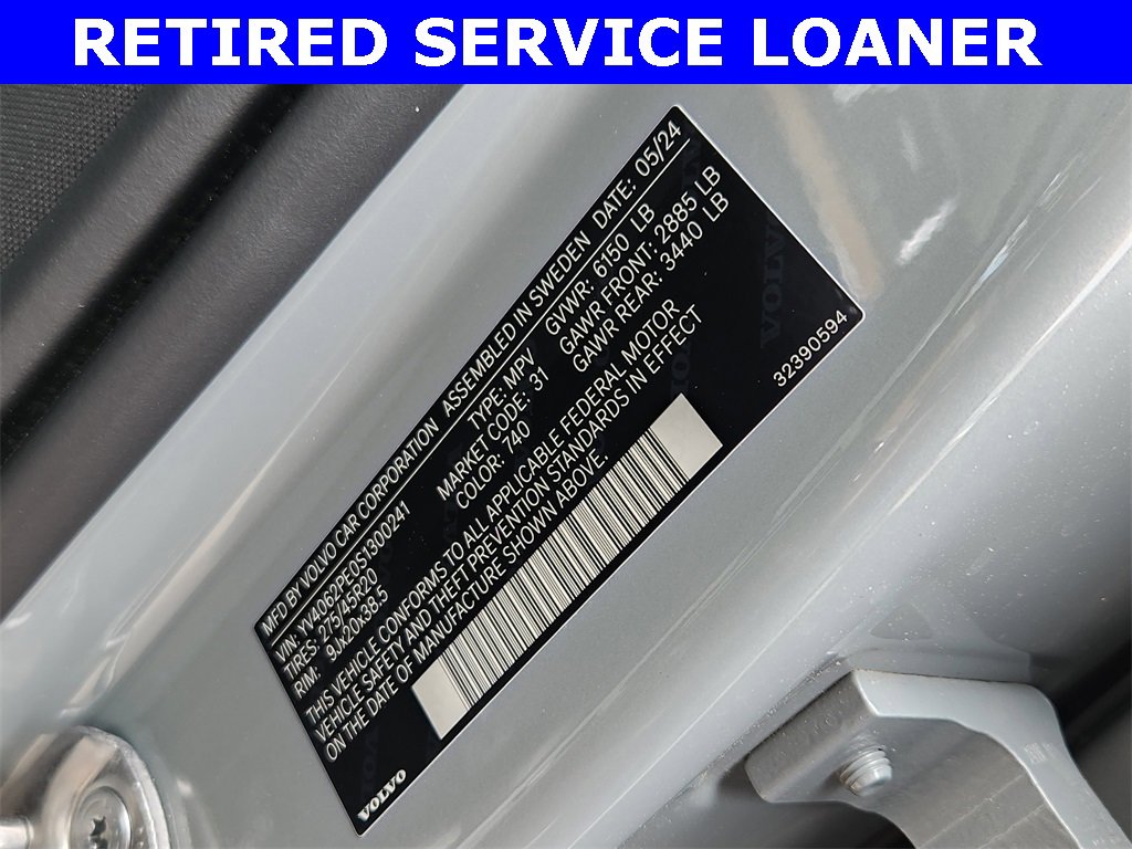 Used 2025 Volvo XC90 B6 Plus w/ Protection Package Premier image 33