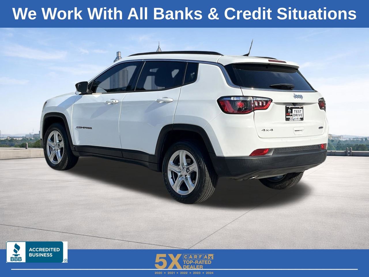 Used 2023 Jeep Compass Latitude w/ Sun and Sound Group image 25