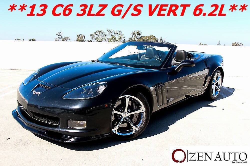 Used 2013 Chevrolet Corvette Grand Sport w/ 3LT Preferred Equipment Group RWD image 3