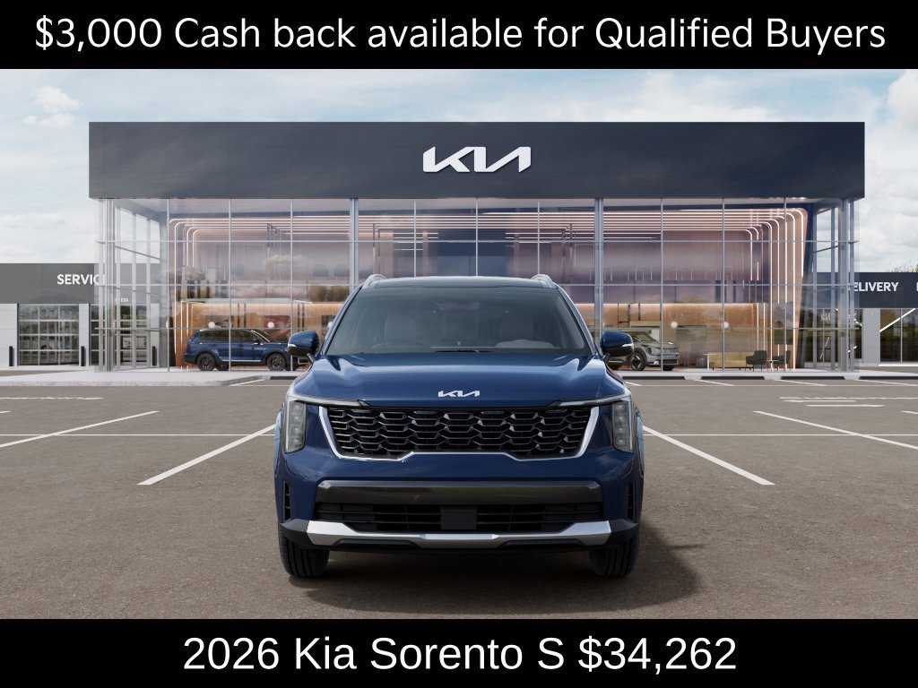 New 2026 Kia Sorento S w/ S Panoramic Sunroof Package FWD image 3