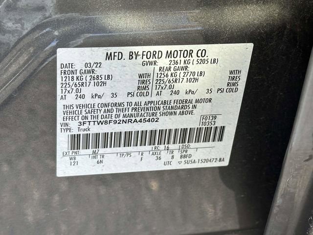 Used 2022 Ford Maverick Lariat w/ Lariat Luxury Package image 12