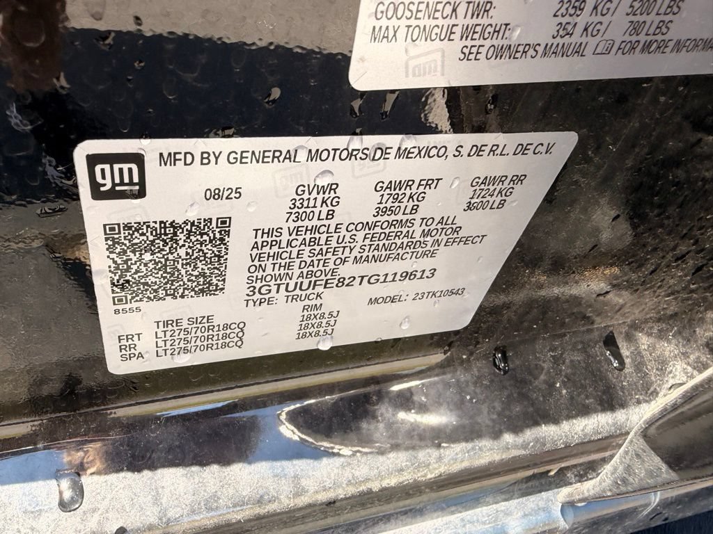 Used 2026 GMC Sierra 1500 AT4X AWD/4WD image 16