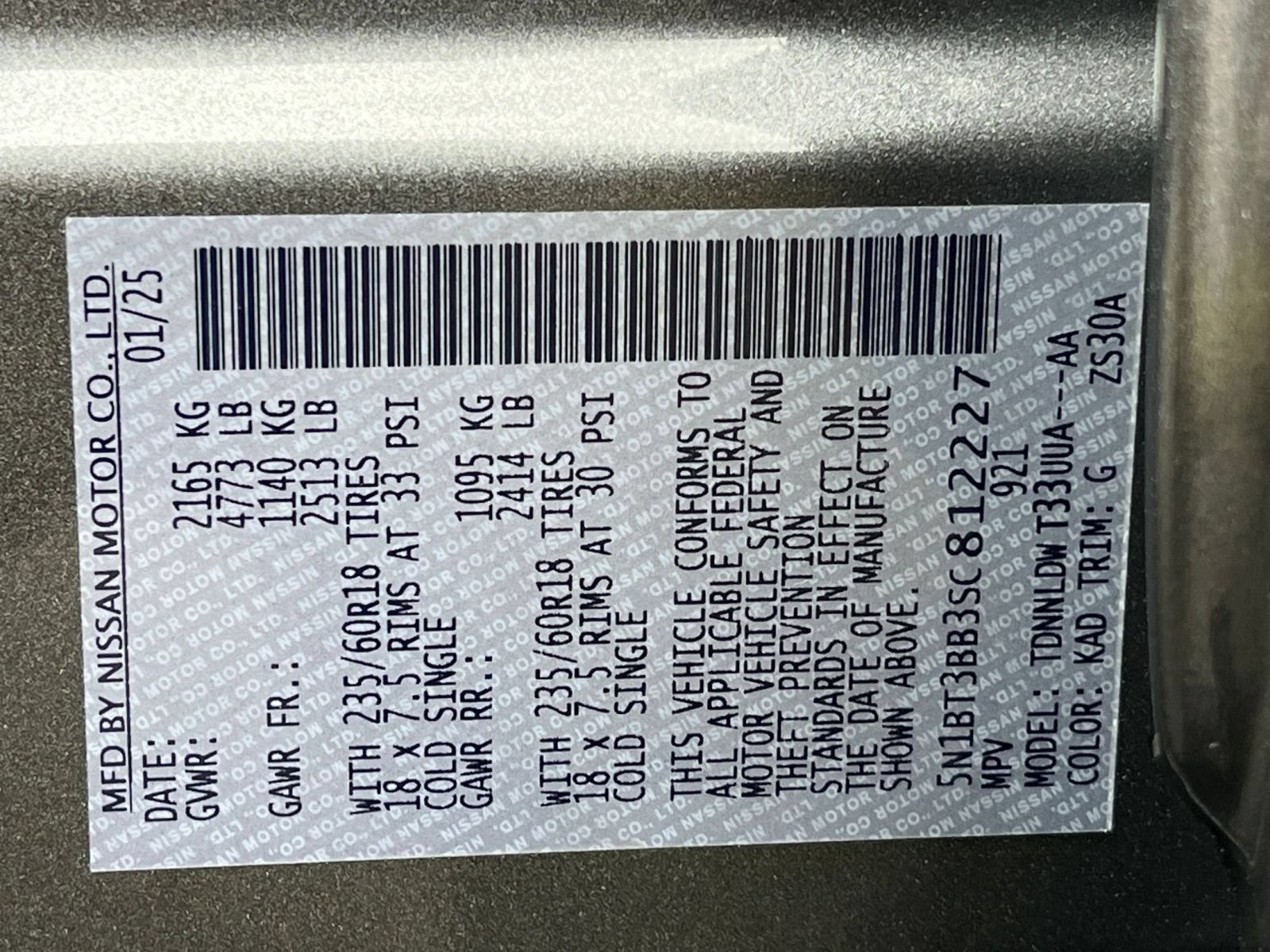 Used 2025 Nissan Rogue SV AWD/4WD image 34