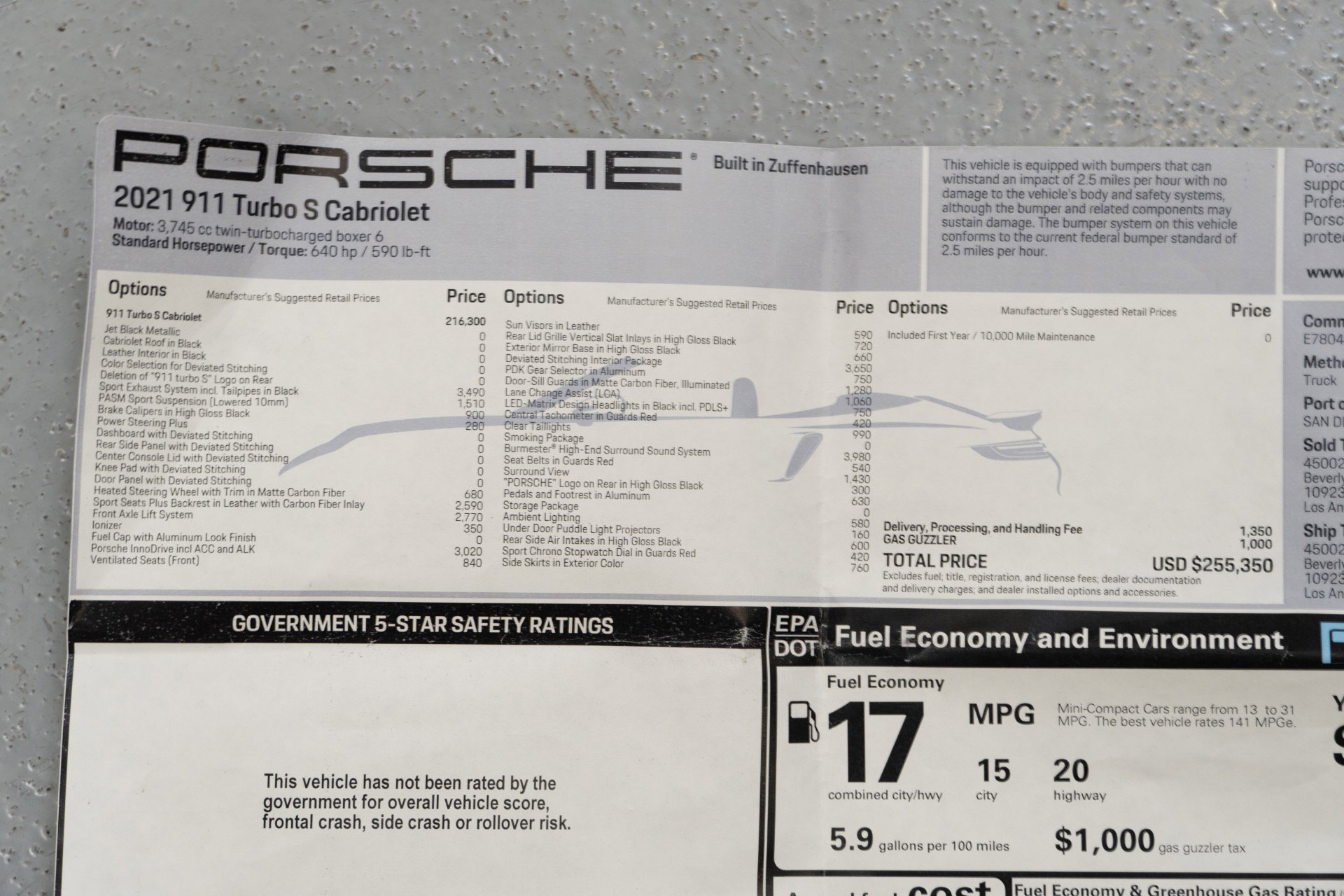 Used 2021 Porsche 911 Turbo S image 29