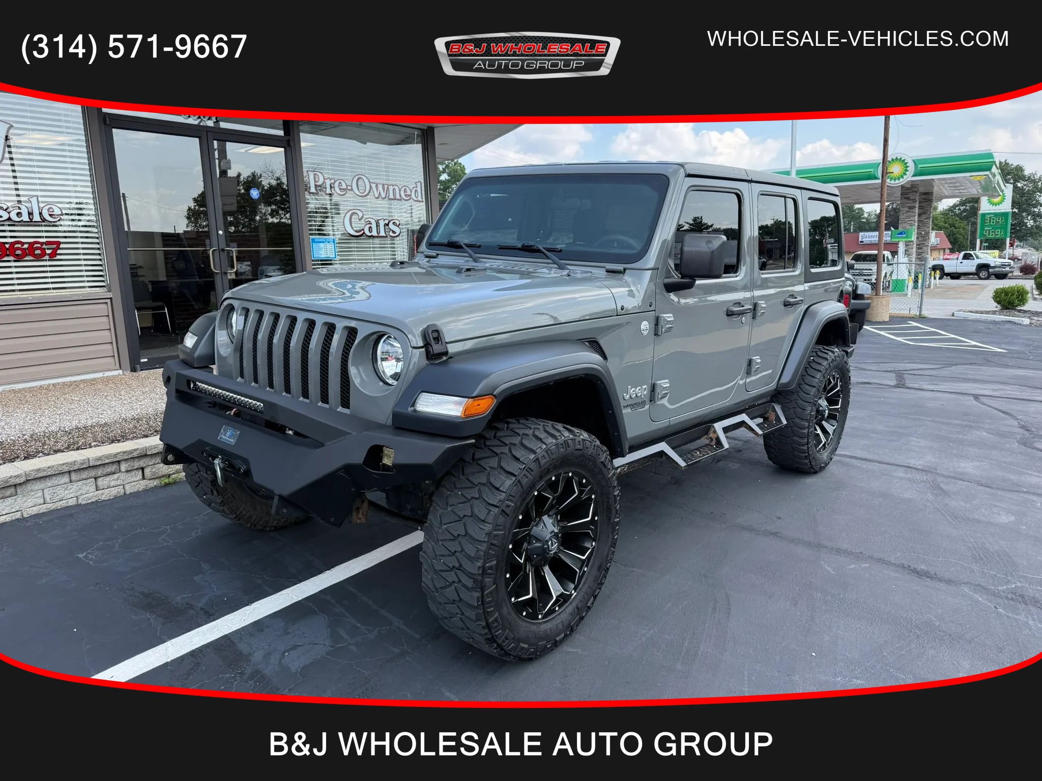 Used 2019 Jeep Wrangler Unlimited Sport AWD/4WD image 1