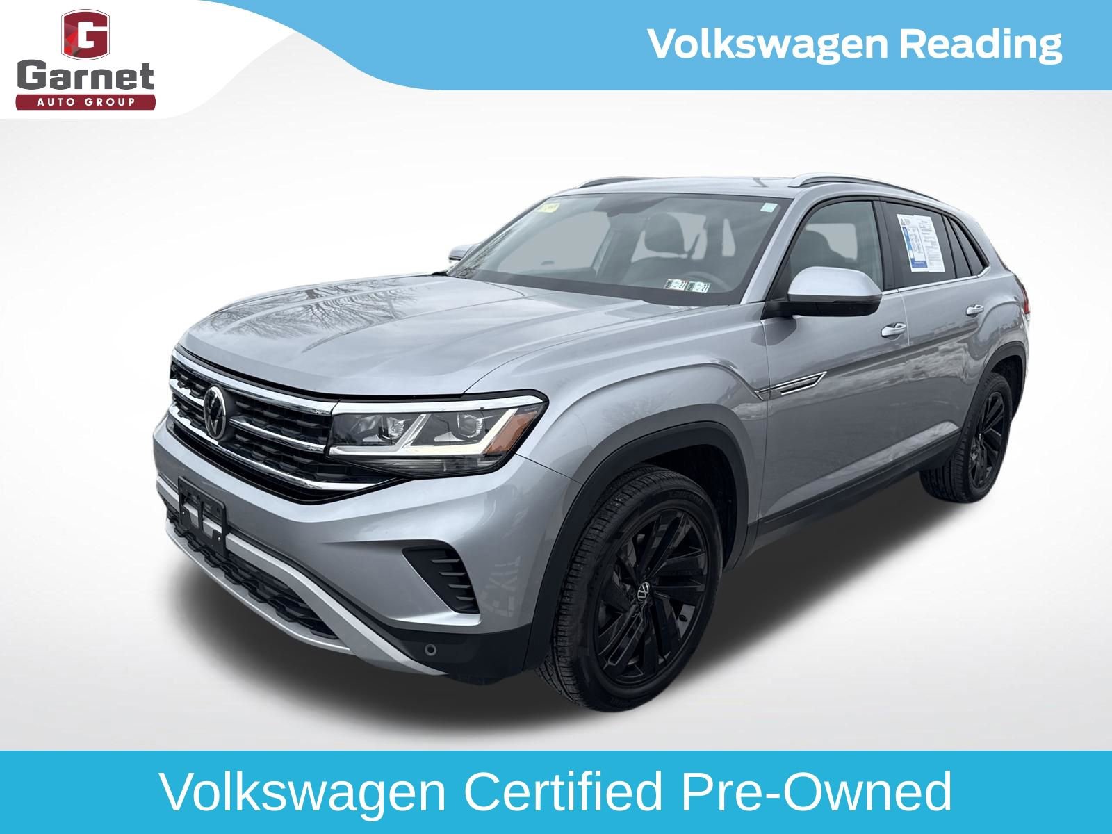 Used 2022 Volkswagen Atlas Cross Sport SE w/ Panoramic Sunroof Package